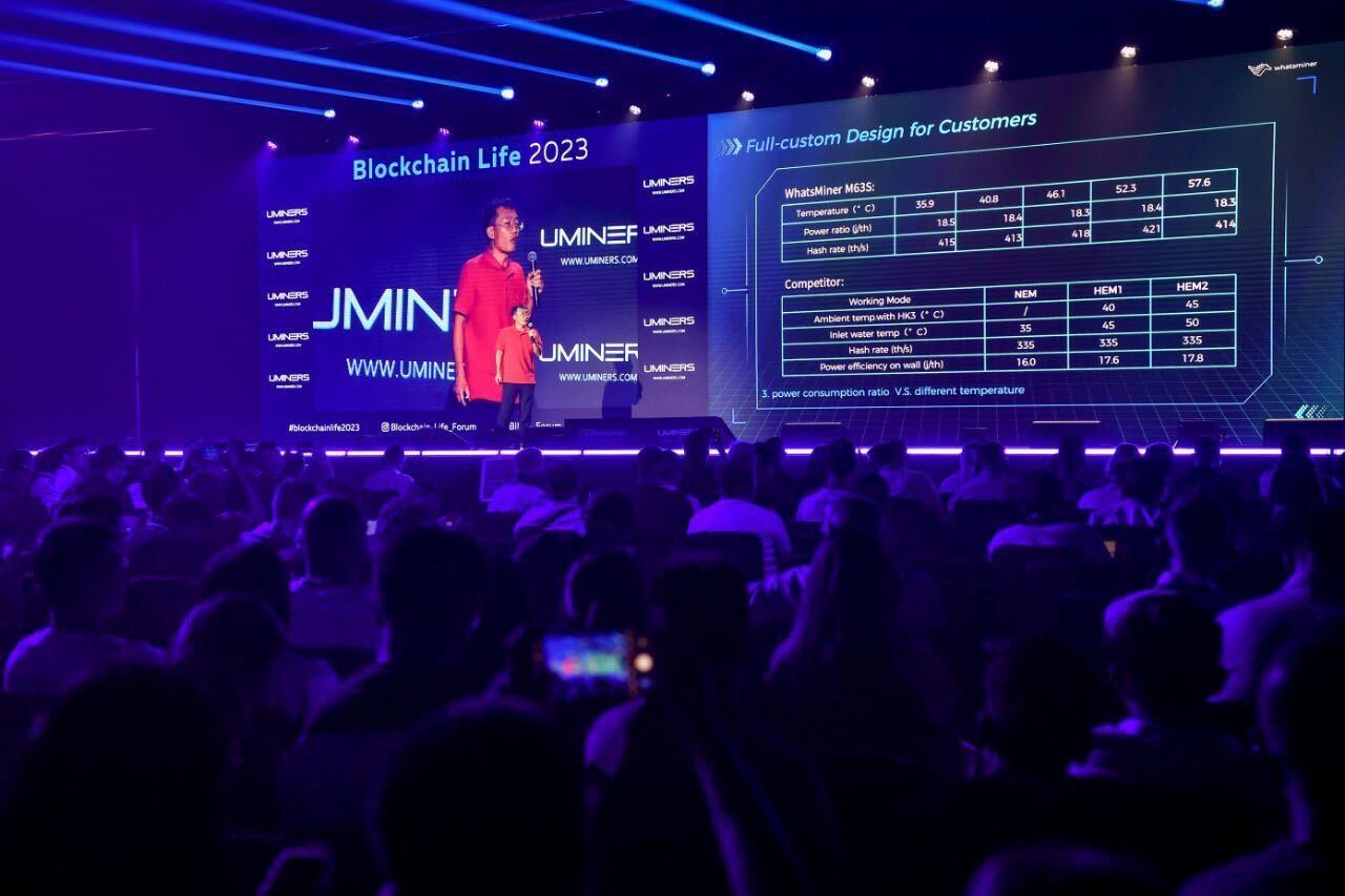MicroBT Unveils Highly Anticipated WhatsMiner M60 Series at Blockchain Life 2023 in Dubai 2