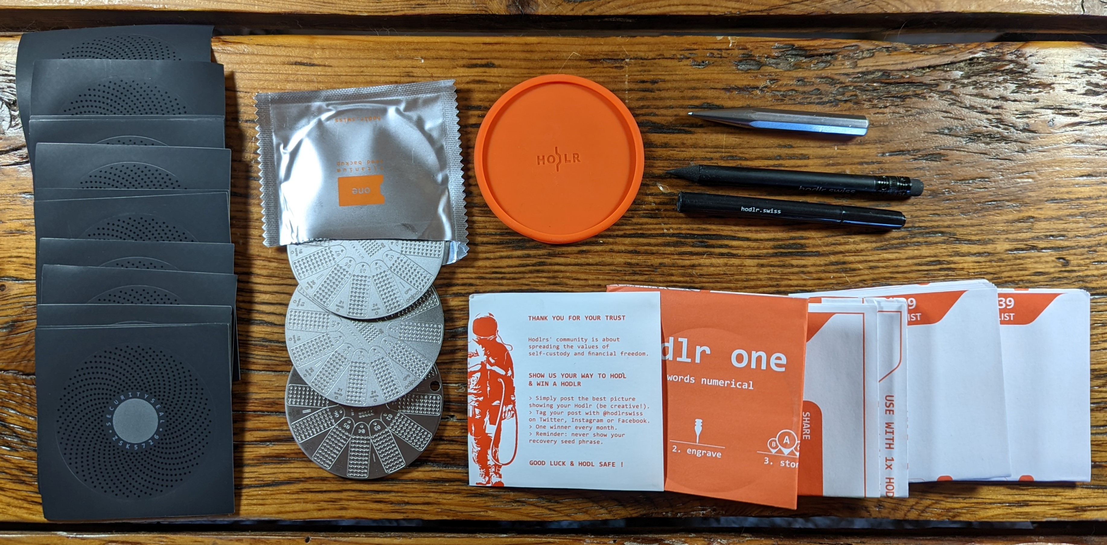 How To Back Up Your Bitcoin In Case Of Emergency With The Hodlr One Titanium 4