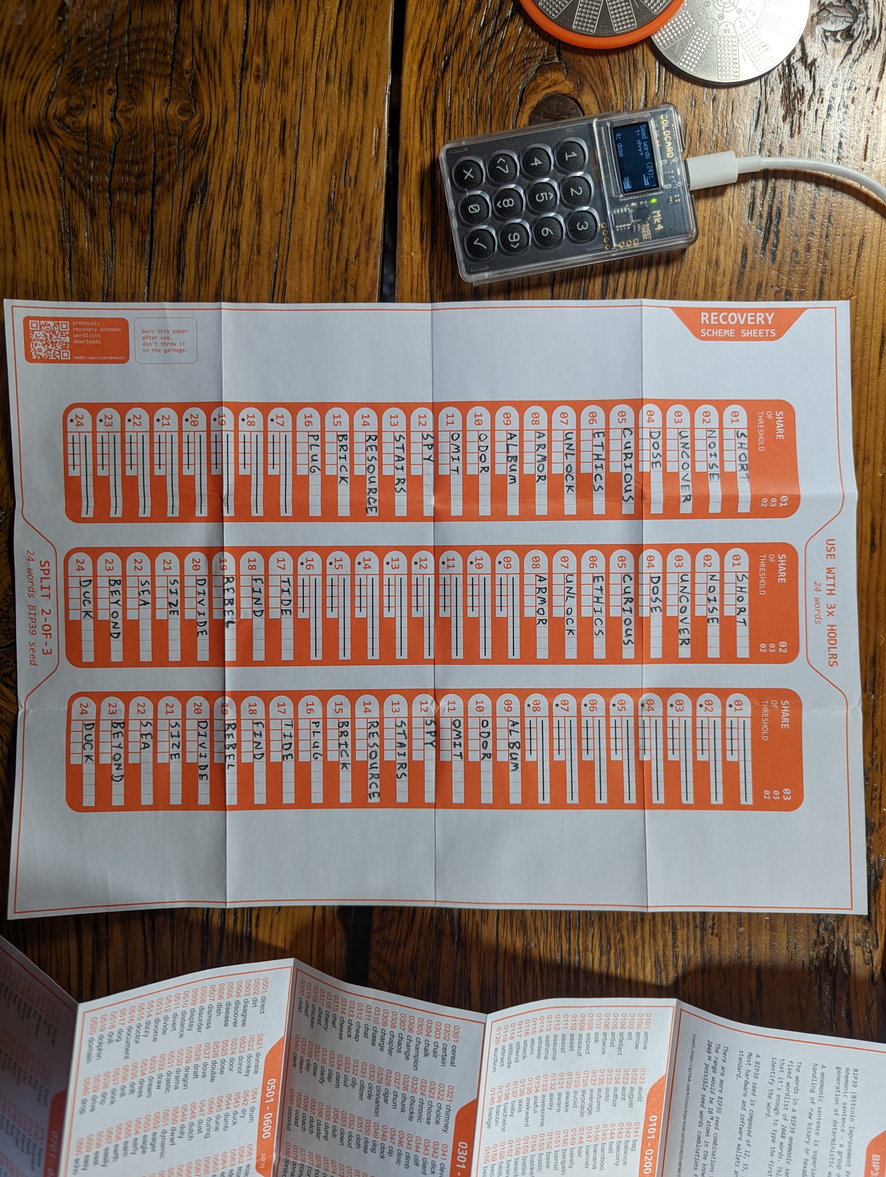 How To Back Up Your Bitcoin In Case Of Emergency With The Hodlr One Titanium 10