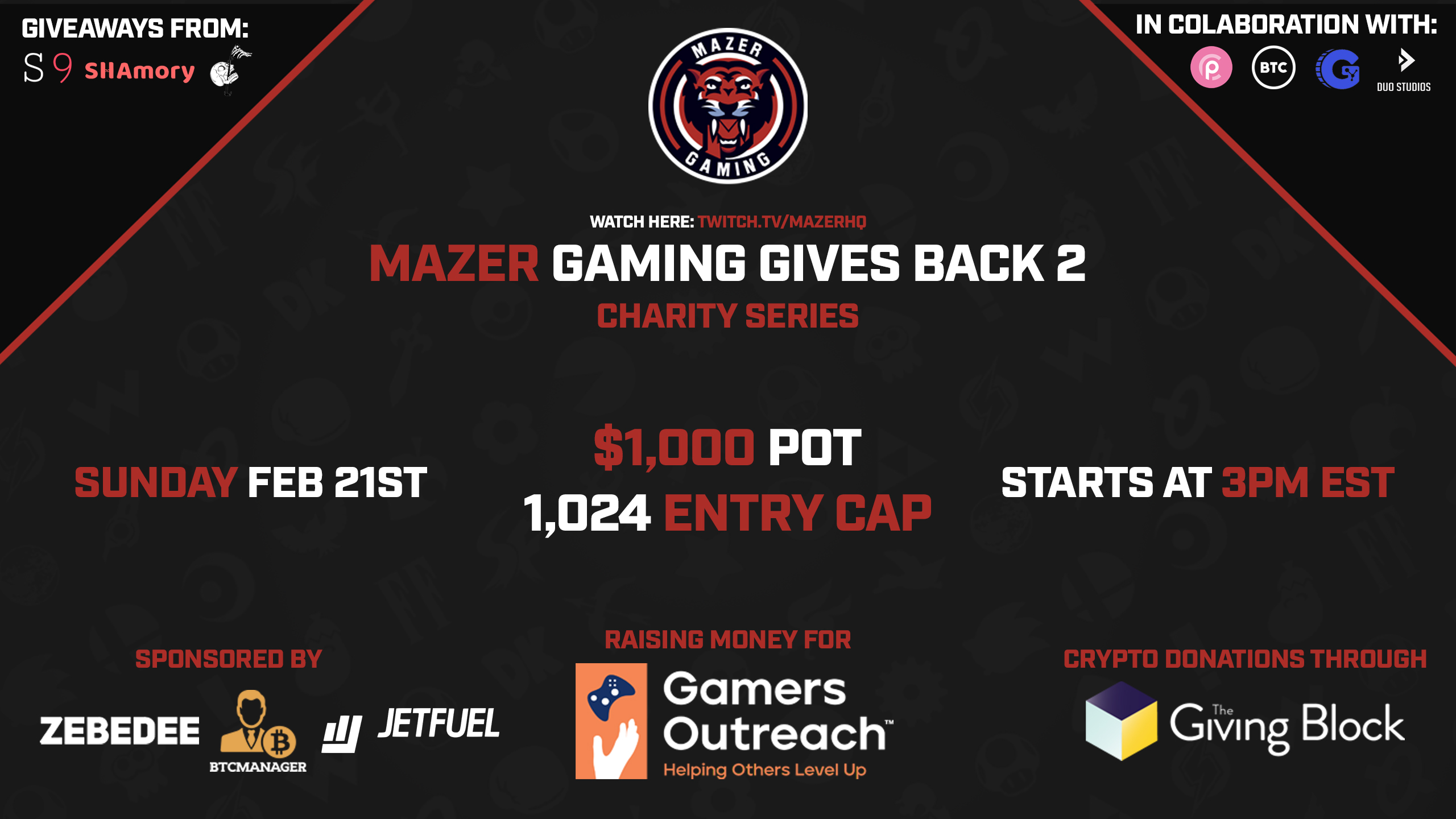 Mazer Gaming Gives Back Tournament Returns To Propel Bitcoin Adoption 1