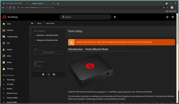 How To Set Up RoninDojo Tanto, A Powerful Privacy Tool For Bitcoin Transactions 20