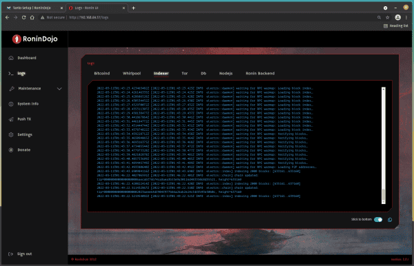 How To Set Up RoninDojo Tanto, A Powerful Privacy Tool For Bitcoin Transactions 28